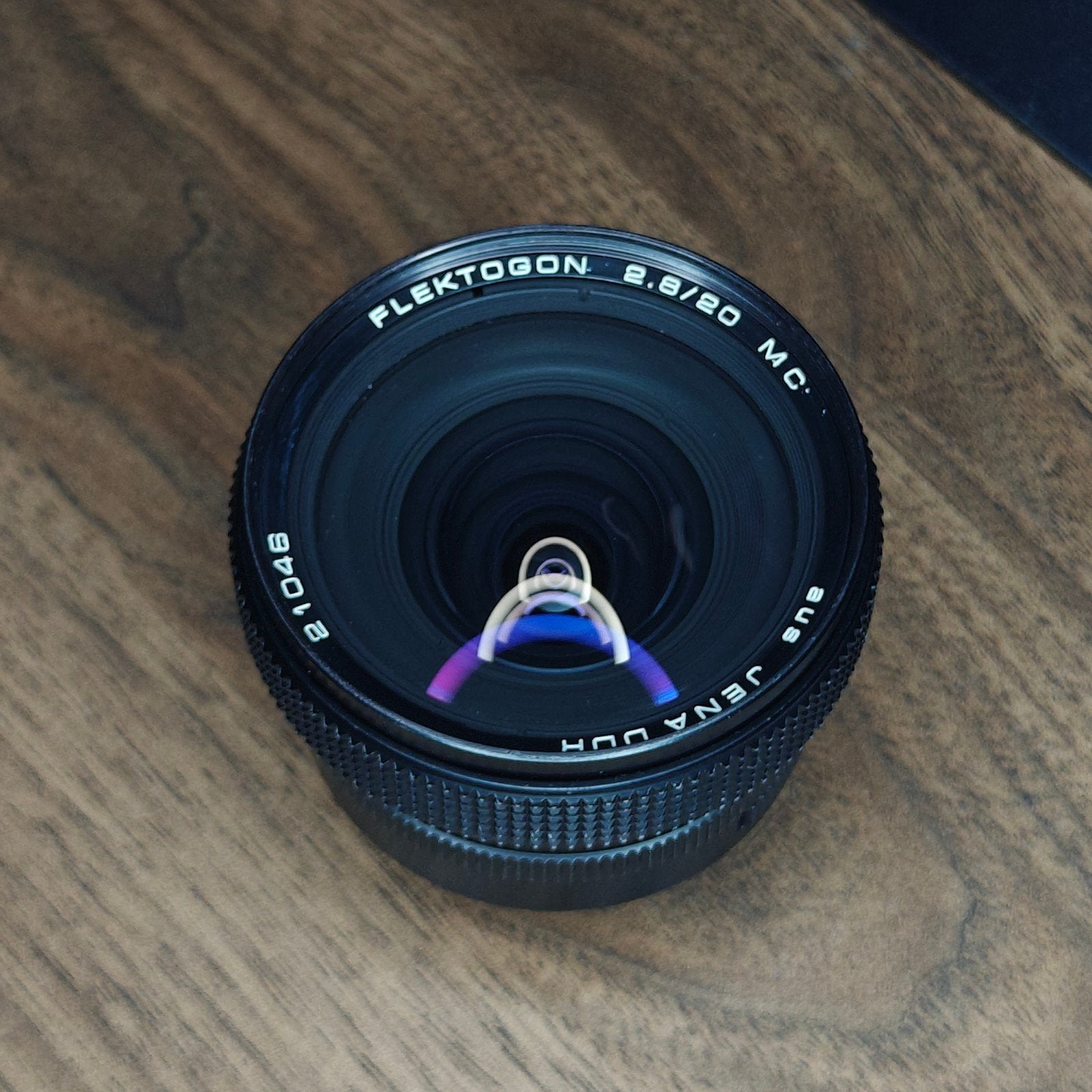 Carl Zeiss Jena flektogon 2.8 20mm MC lens - m42 draad, Ophalen, M42, Groothoeklens, Zo goed als nieuw