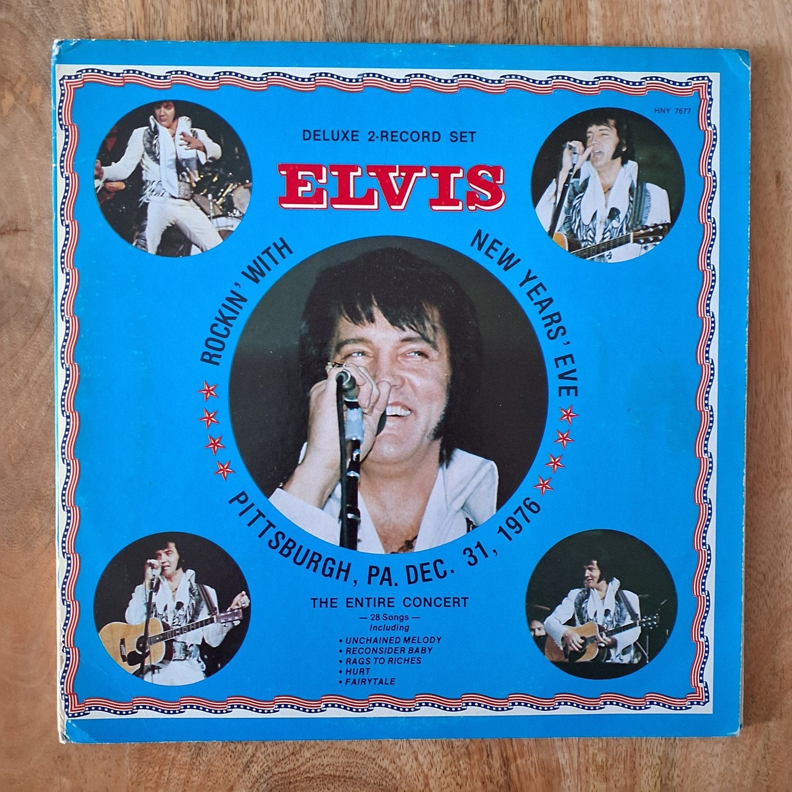 Elvis Presley Rockin with Elvis New years eve (bootleg lp), Ophalen of Verzenden