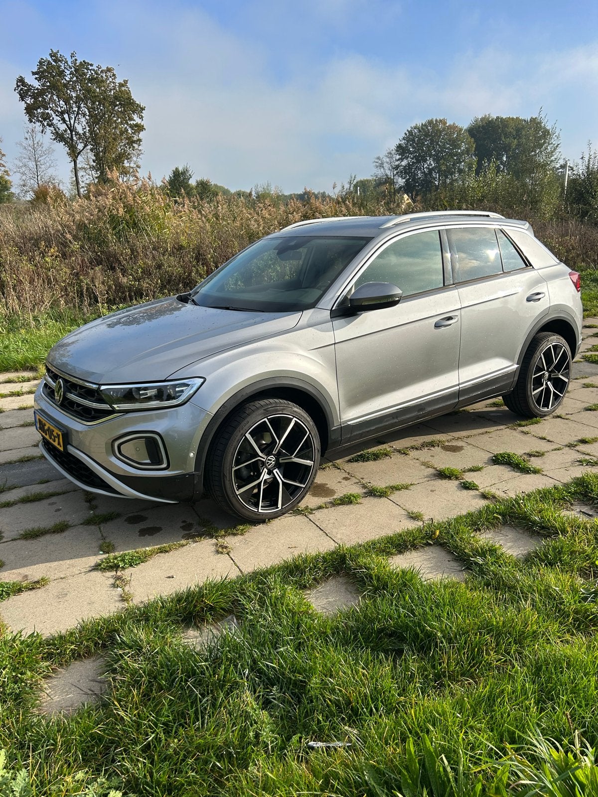 Volkswagen T-Roc 1.5 TSI 150pk 7-DSG 2022Grijs 69800 km, Auto's, 15 km/l, 1498 cc, 4 cilinders, 1253 kg