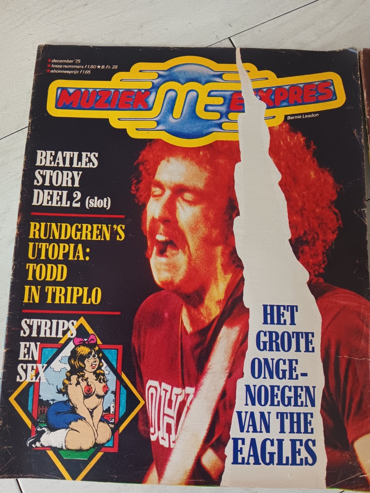 muziek expres 1975 1980 5 x mooie staat, Ophalen of Verzenden, 1960 tot 1980, Tijdschrift