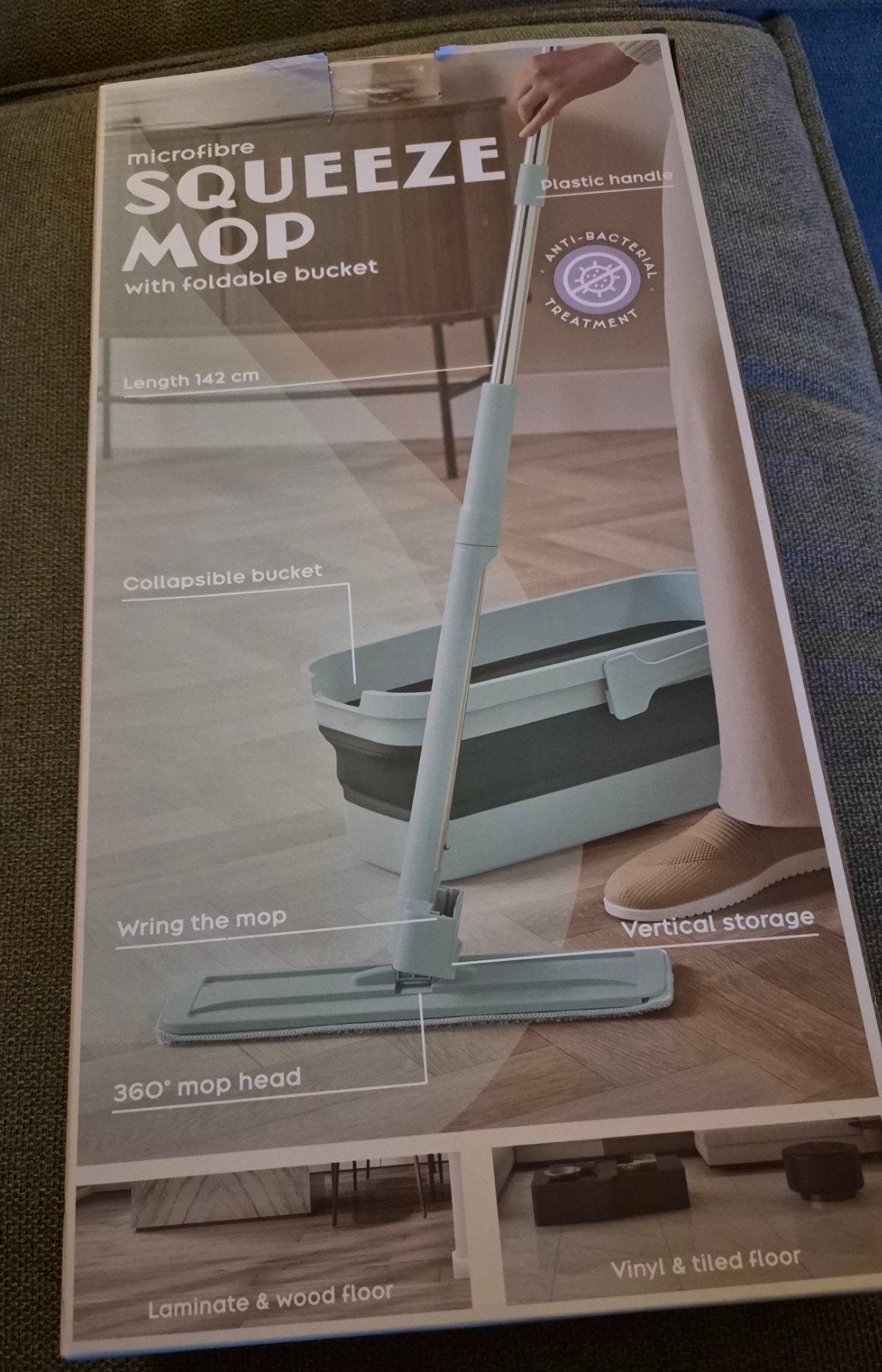 vloer mop reiniger, Ophalen, Mop of Dweil