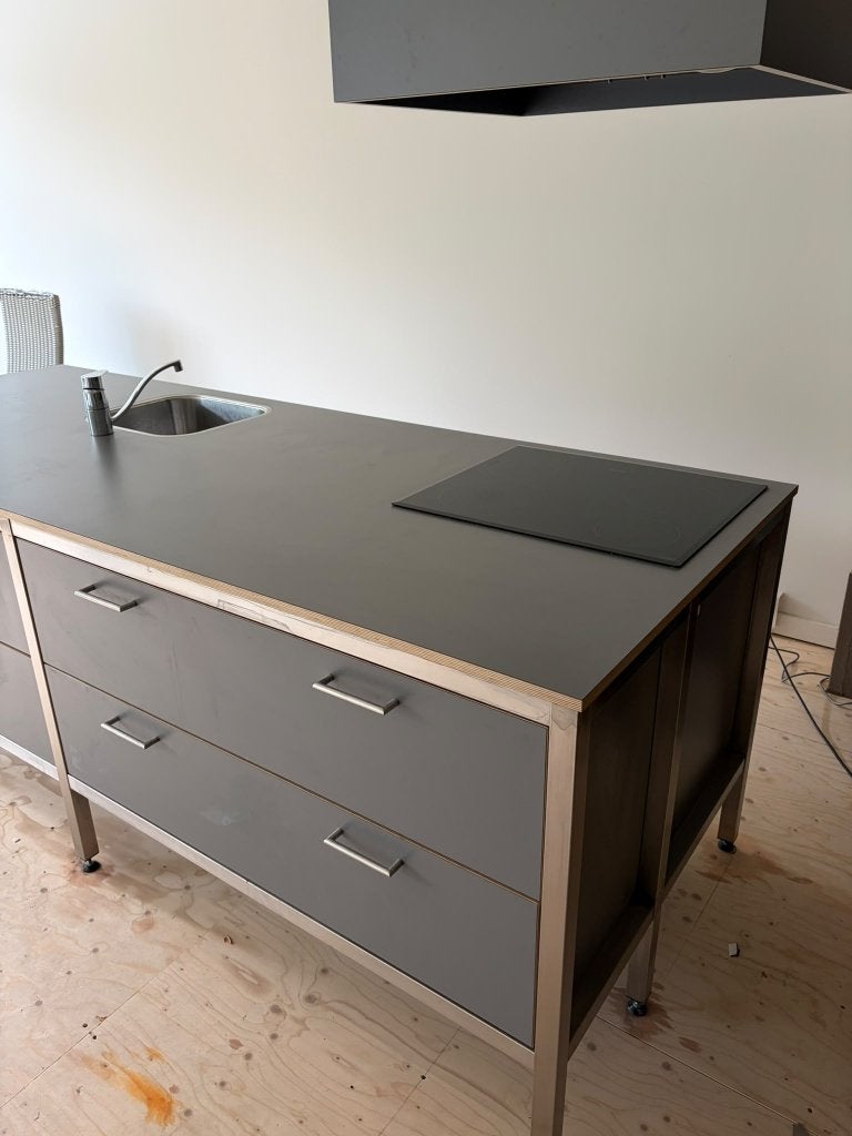 keuken eiland, Huis en Inrichting, Ophalen, Overige typen, Zo goed als nieuw, Hout