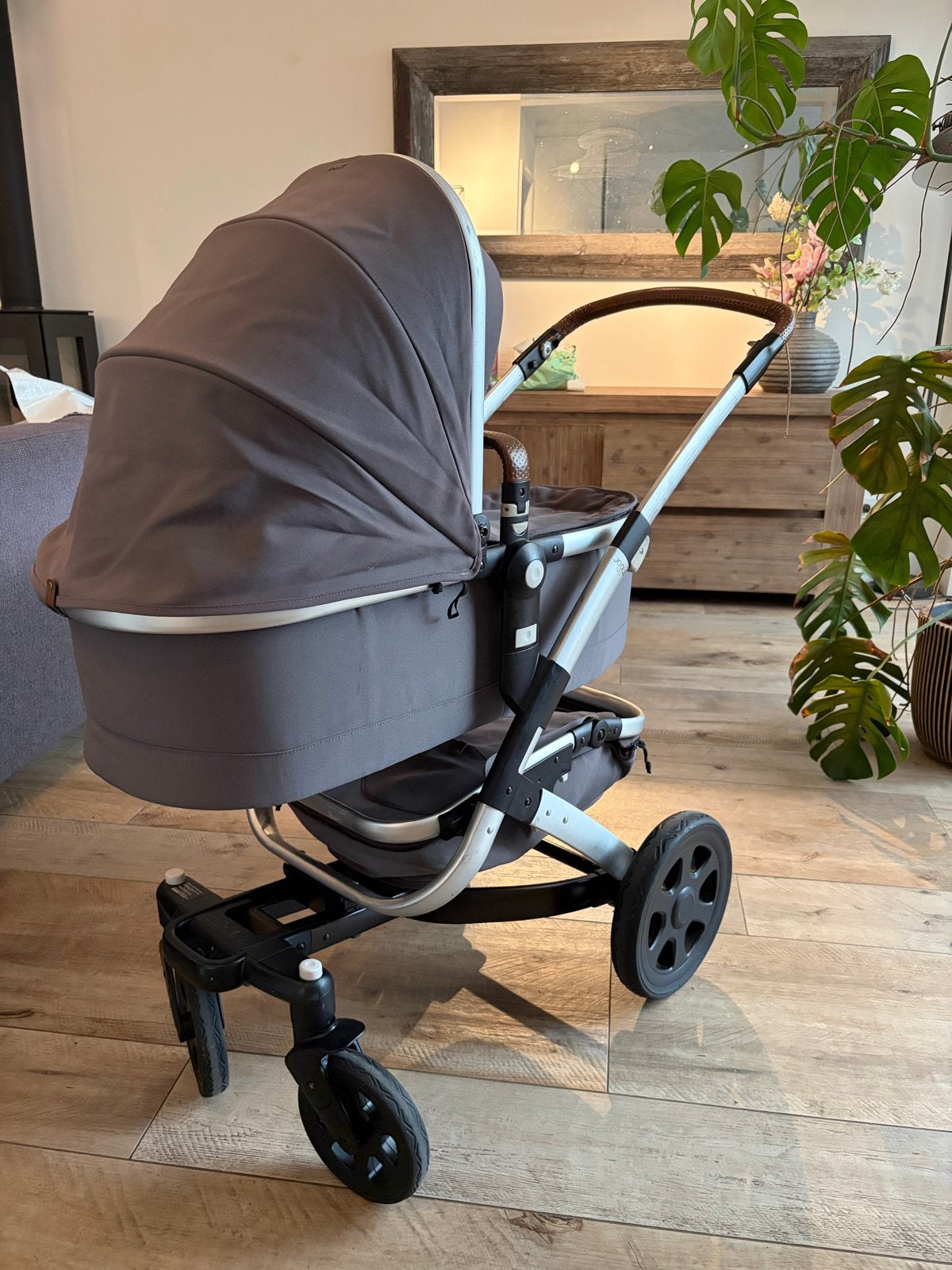Joolz Geo 2 combiwagen met reiswieg en zitje, Overige merken, Gebruikt, Ophalen of Verzenden, Combiwagen