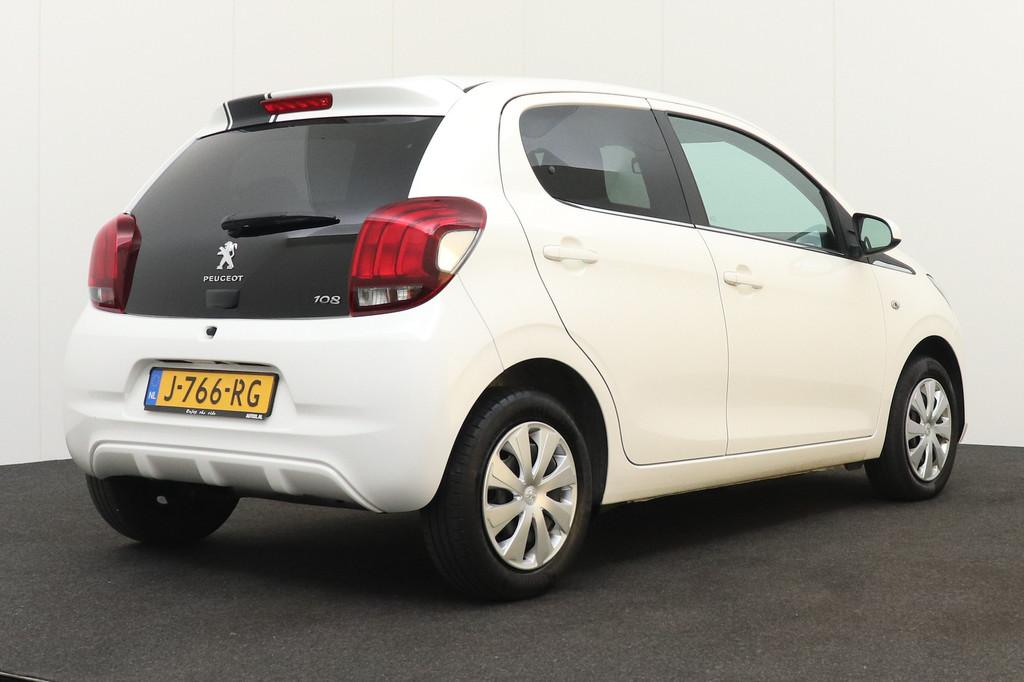 Peugeot 108 1.0 73 PK e-VTi Sport Camera Carplay LED, Auto's, Peugeot, Voorwielaandrijving, Stof, Gebruikt, 4 stoelen