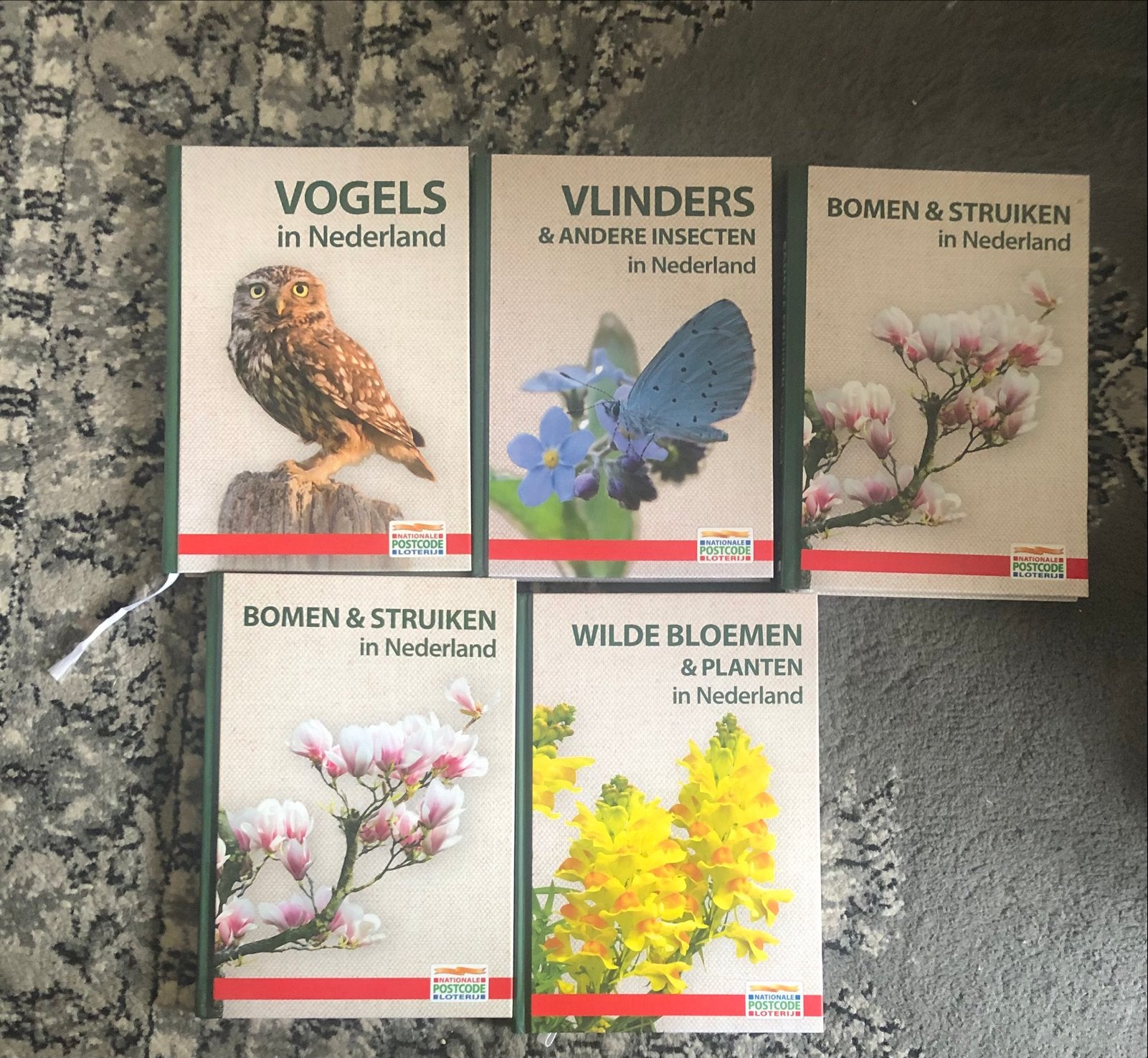 5x Natuurgidsen Nederland: Vogels, Vlinders, Bomen, Bloemen, Boeken, Ophalen of Verzenden, Gelezen, Natuur algemeen