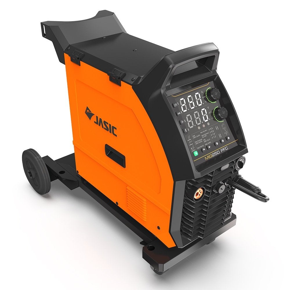 Jasic EVO MIG250 230v EM-250CT PFC incl slangenpakket, Ophalen of Verzenden, Nieuw, Minder dan 150 ampère, Co2