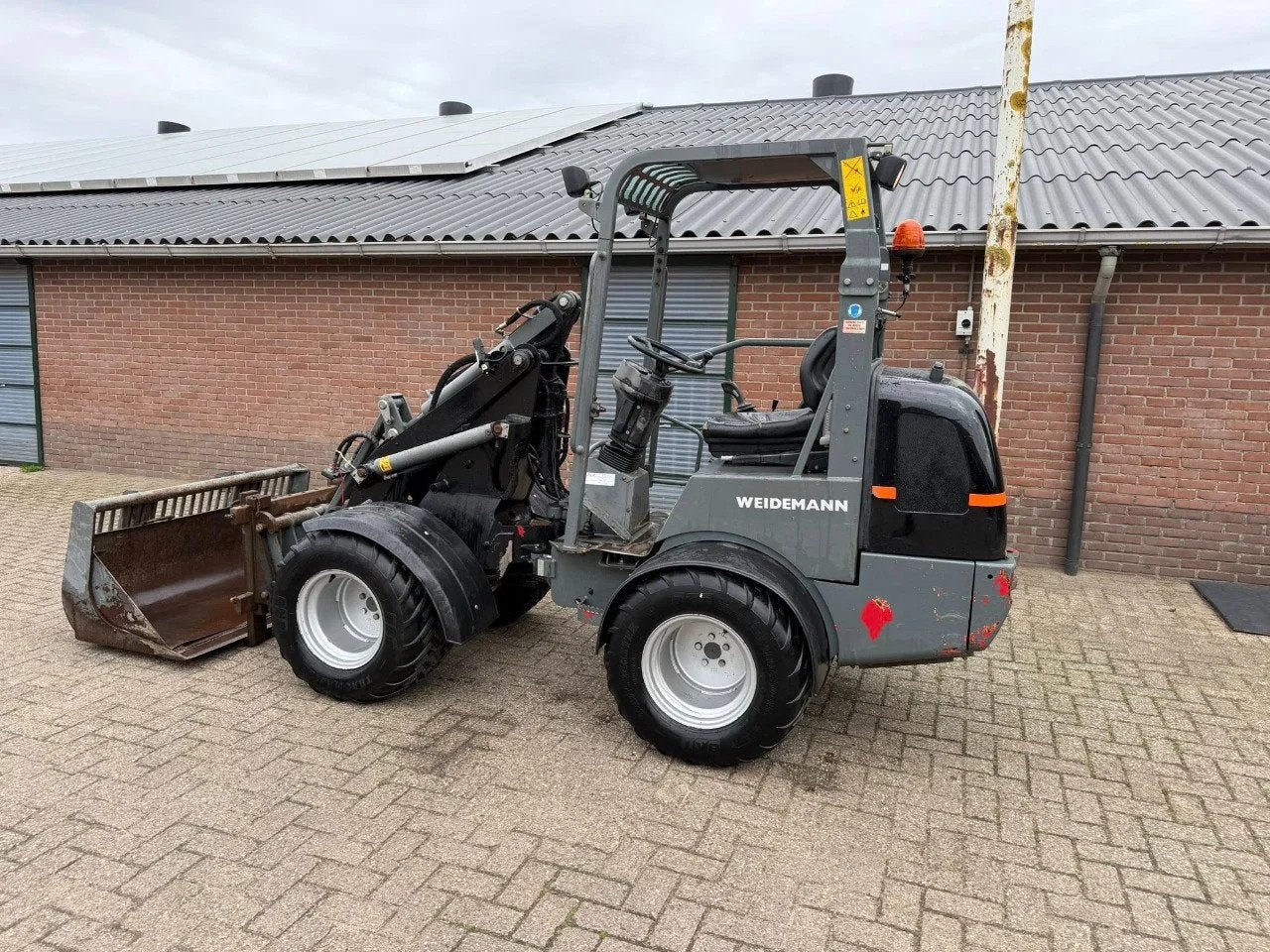 Weidemann 1240 CX Shovel Loader (bj 2010), Wiellader of Shovel