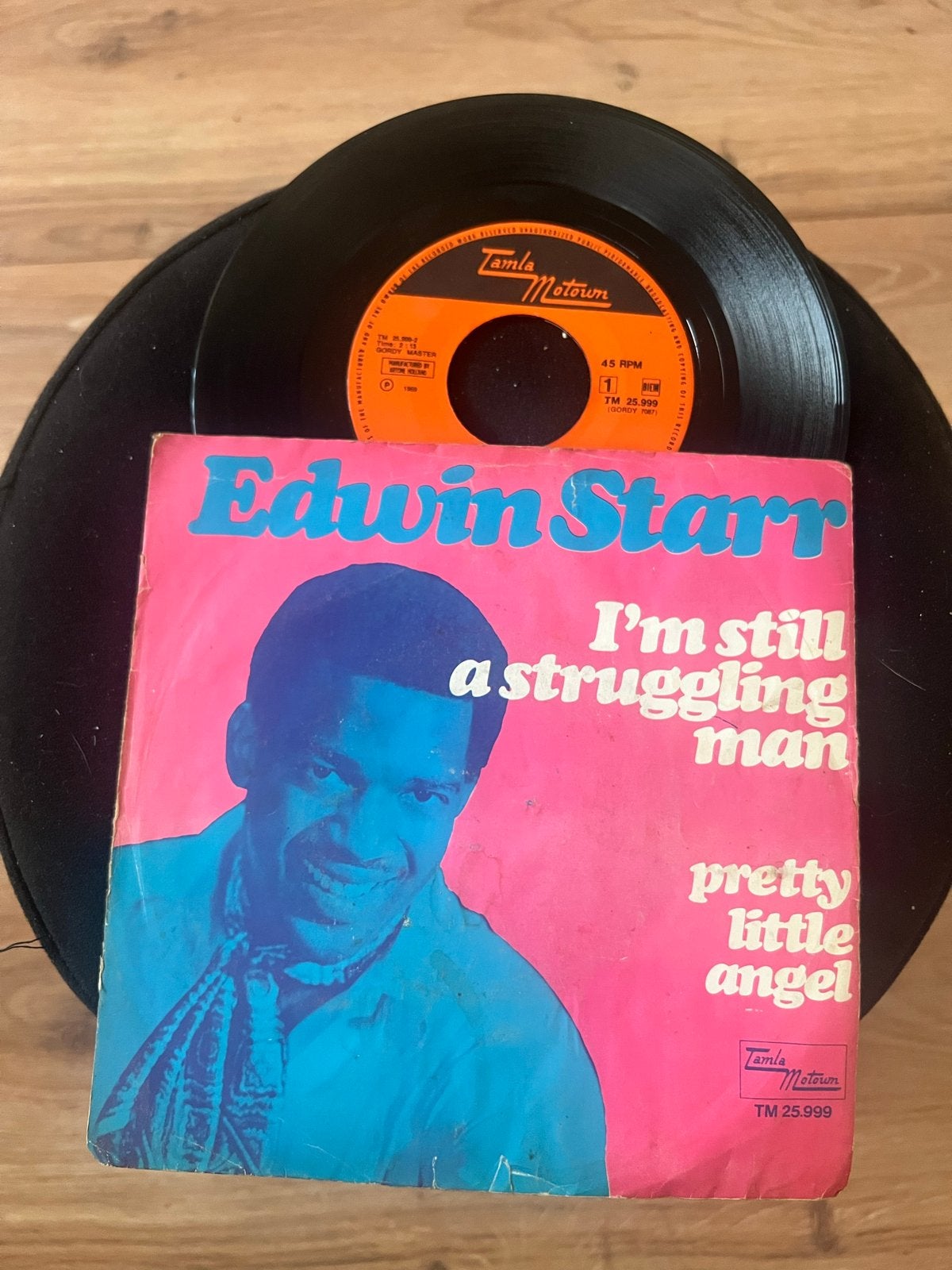 Edwin Starr - I'm Still a Struggling Man / Pretty Little Ang, Cd's en Dvd's, Gebruikt, 7 inch, Ophalen of Verzenden, EP