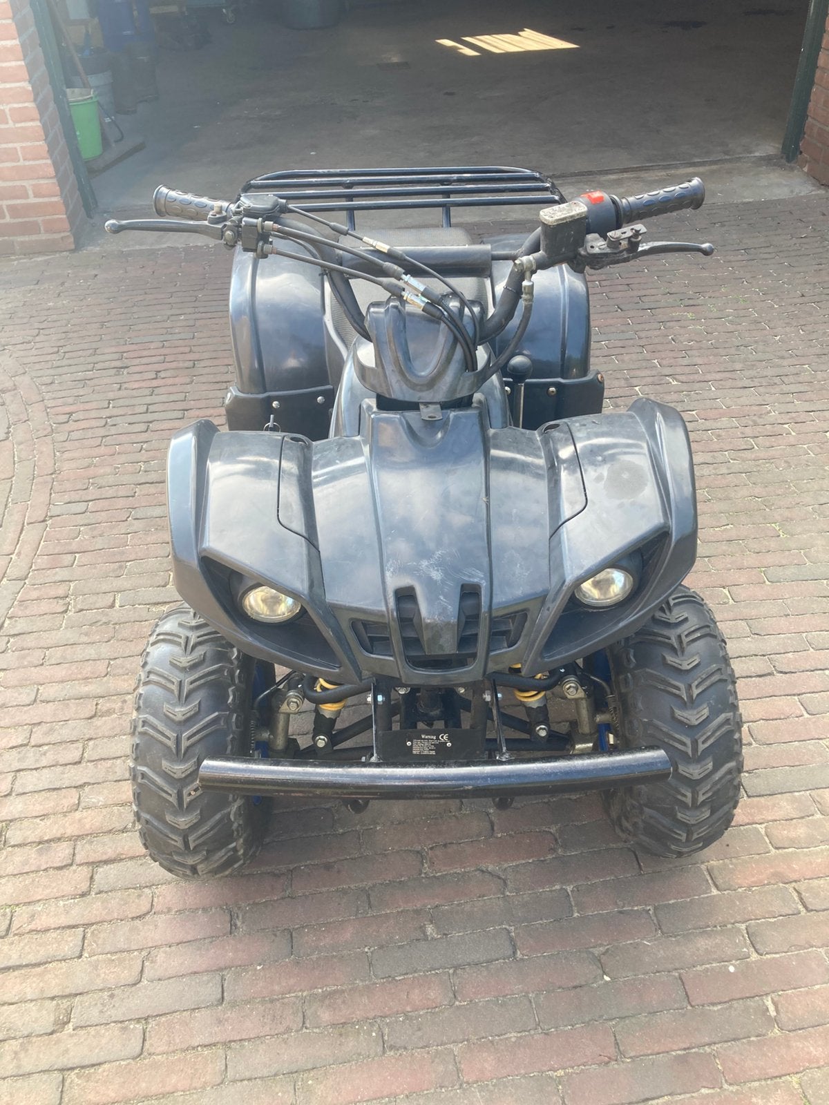 Quad 125cc nitro 4-tact, Fietsen en Brommers, Minibikes, Midibikes en Pitbikes, Zo goed als nieuw, Schijfrem, Ophalen of Verzenden