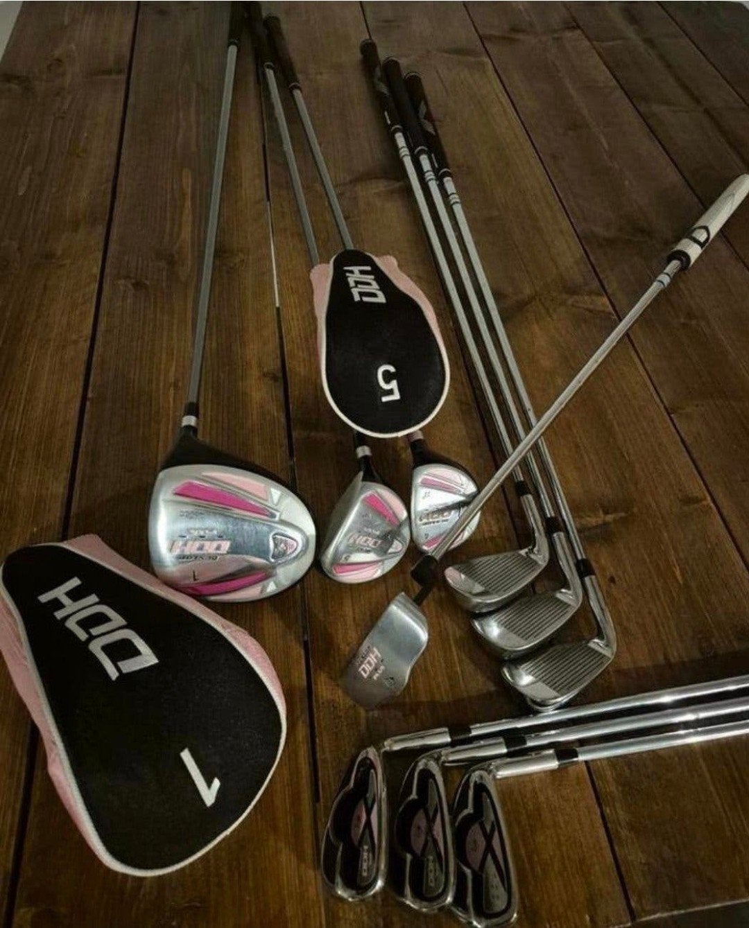 Dunlop DDH plus dames golfset(stalen shafts)
