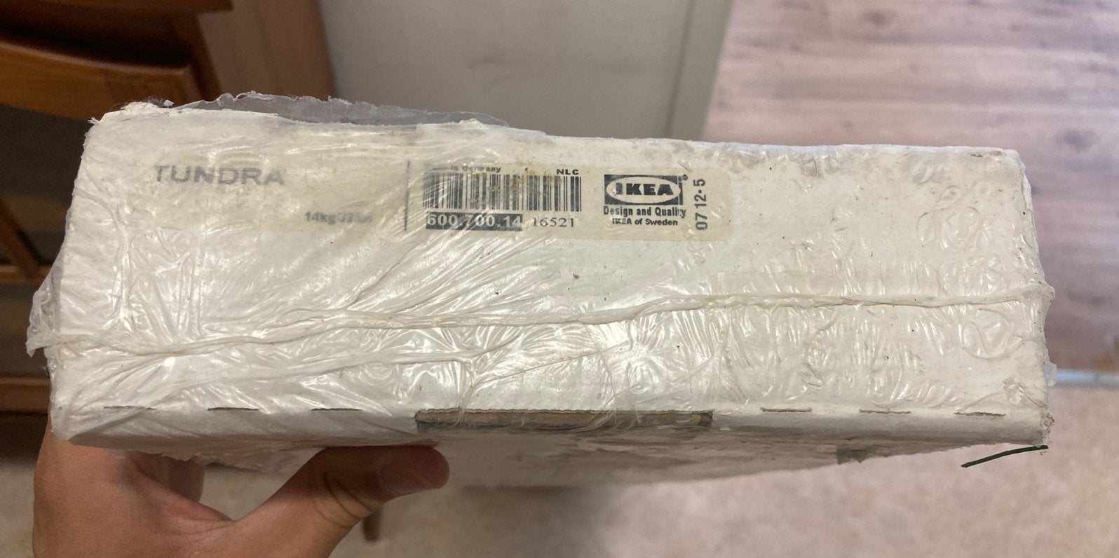 Ongebruikt pak IKEA Tundra Laminaat, Ophalen, 50 tot 150 cm, Nieuw, Minder dan 5 m²