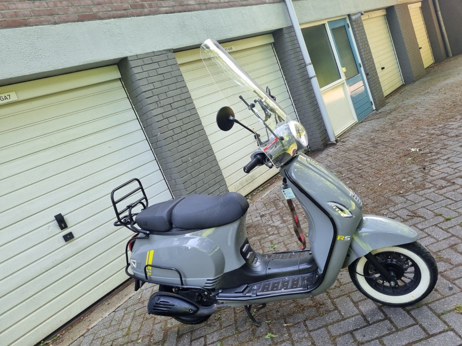 BTC Riva RS snorscooter Nardo Grey, Fietsen en Brommers, Ophalen, Benzine