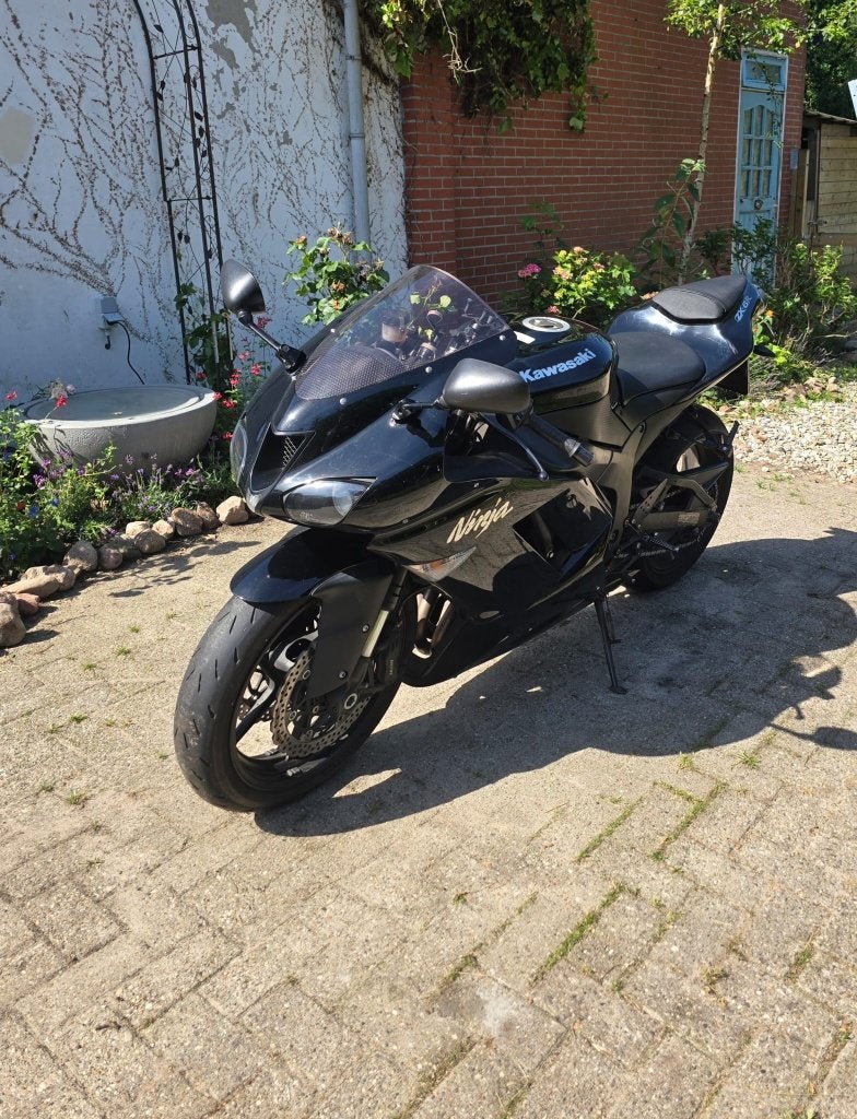 Kawasaki ZX6R incl materialen, Sportuitlaat, 4 cilinders, Motorrijbewijs A, Gebruikt