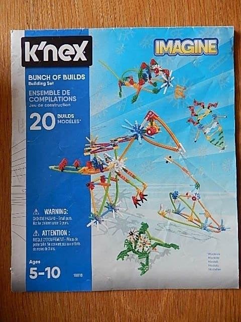knex 20 modellen set, Kinderen en Baby's, Speelgoed | Bouwstenen, Ophalen of Verzenden, Zo goed als nieuw, K'nex