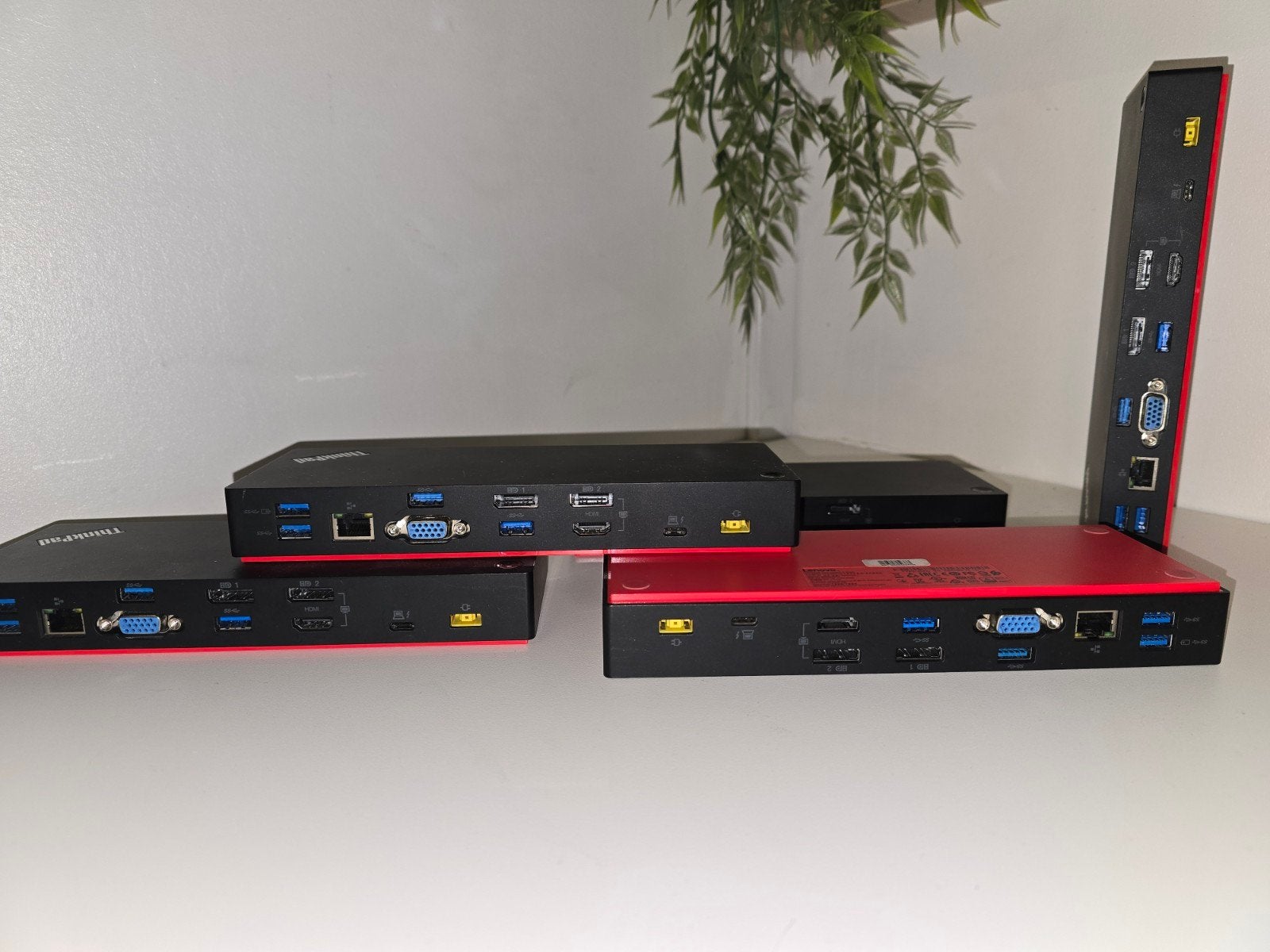 Lenovo dockingstation met usb c kabel & voeding in nette sta, Ophalen of Verzenden