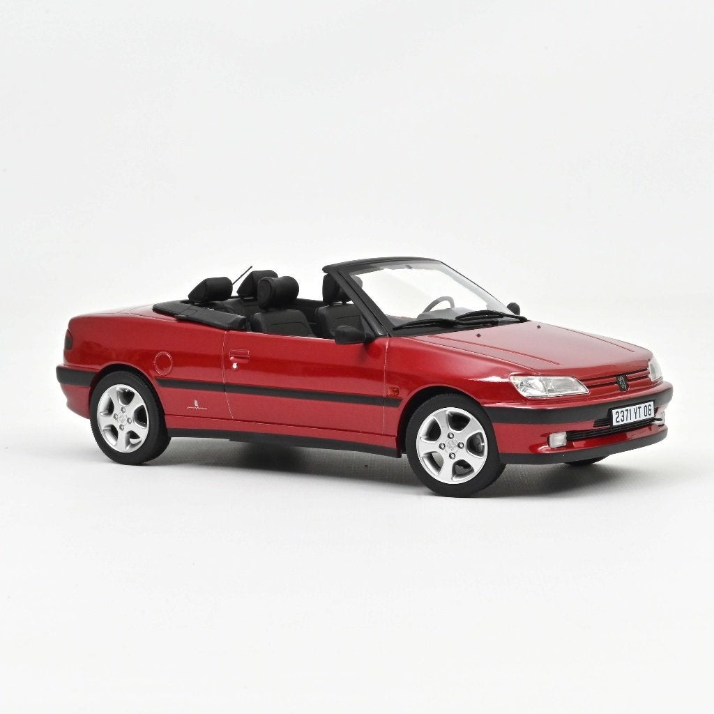 Norev 1:18 Peugeot 306 Cabriolet 1994 Diablo Red