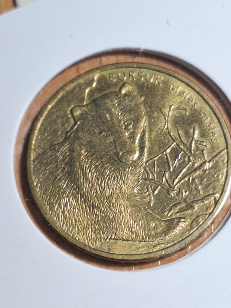 POLEN 2 zlote 2011, Borsuk (#107), Ophalen of Verzenden, Polen, Losse munt