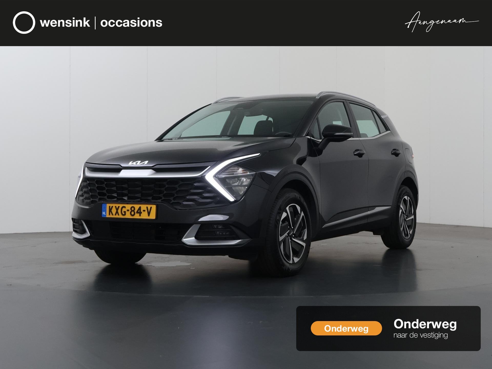Kia Sportage 1.6 T-GDi Hybrid DynamicLine | Adaptieve Cruise, Auto's, Dealer onderhouden, Stof, Gebruikt, Euro 6