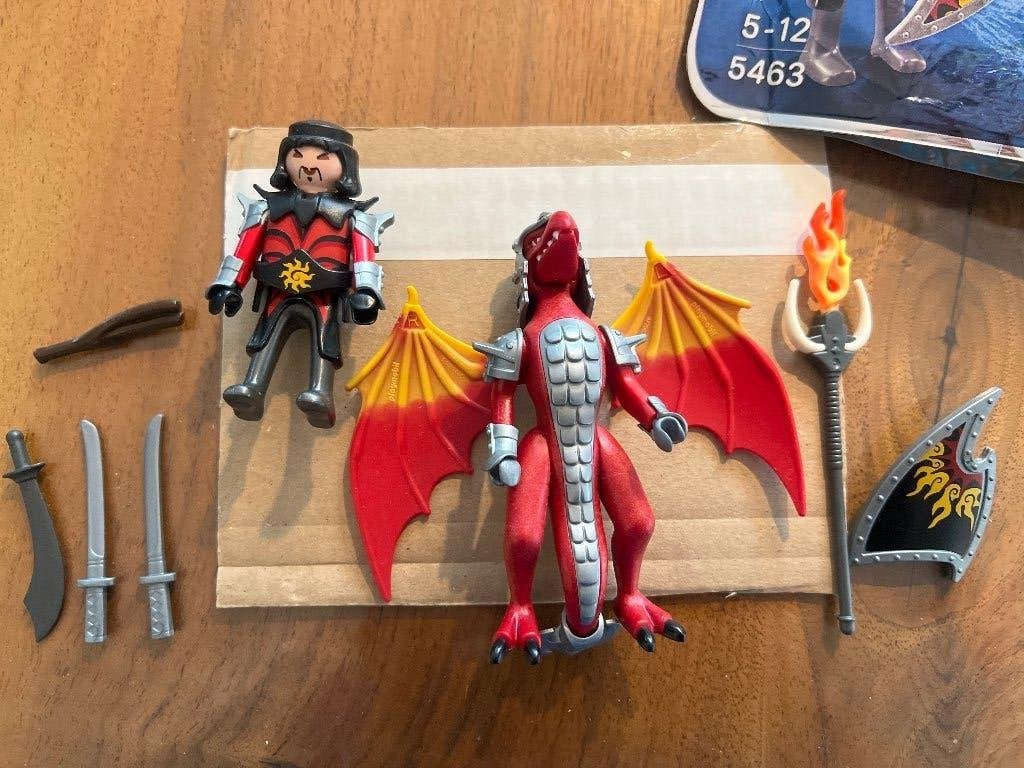 Playmobil 5463 draak en samoerai, Kinderen en Baby's, Speelgoed | Playmobil, Ophalen of Verzenden, Zo goed als nieuw
