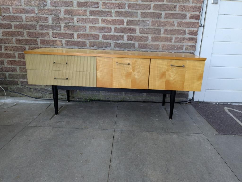 vintage sideboard lowboard dressoir, Huis en Inrichting, Ophalen, 25 tot 50 cm