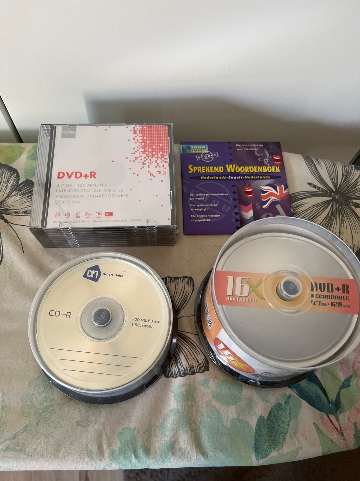 Diverse CD-R en DVD+R schijven, nieuw en gebruikt, Computers en Software, Beschrijfbare discs, Ophalen of Verzenden, Nieuw, Cd