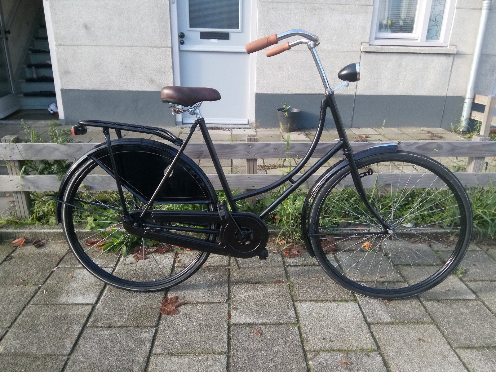 Omafiets met verlichting 100%PERFECT!!!!!!, Fietsen en Brommers, Fietsen | Dames | Omafietsen, 56 cm of meer, Ophalen of Verzenden