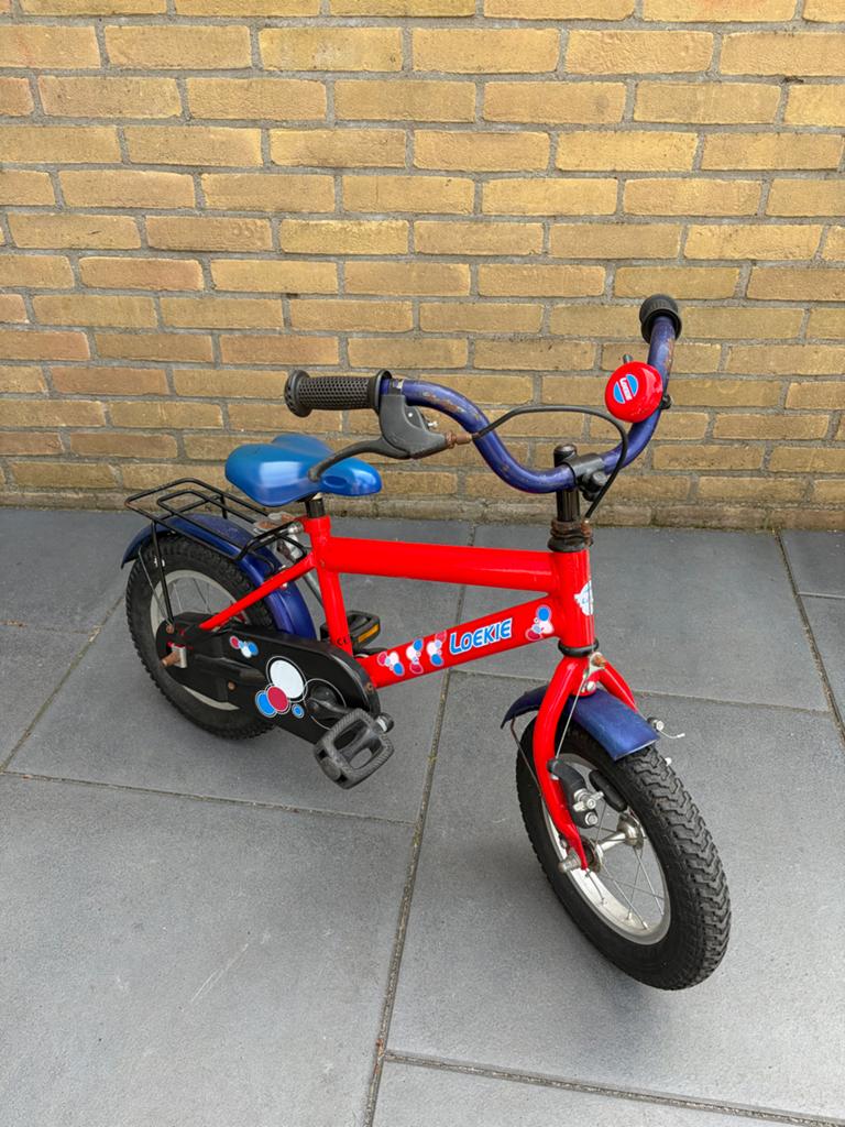 Loekie kinderfiets 12,5 inch - Ideaal voor de eerste ritjes, Ophalen, Gebruikt, Velgrem, Minder dan 16 inch