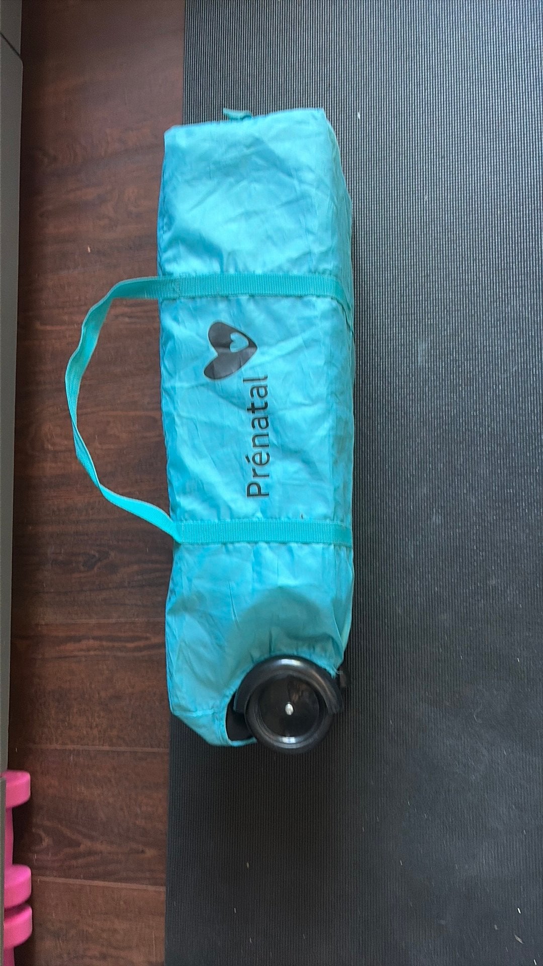Prenatal blauw campingbedje, Ophalen, Gebruikt, Reisbedje