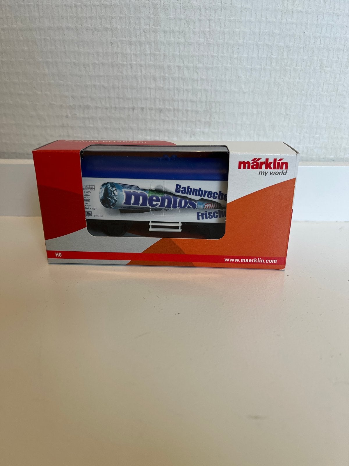 Märklin H0 Mentos Koelwagon 44206 - Nieuw in doos, Wisselstroom, Ophalen of Verzenden, Märklin, Nieuw