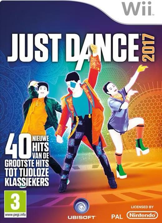 Nintendo Wii Just Dance 2017, Spelcomputers en Games, Games | Nintendo Wii, Zo goed als nieuw, Muziek, 3 spelers of meer, Vanaf 3 jaar