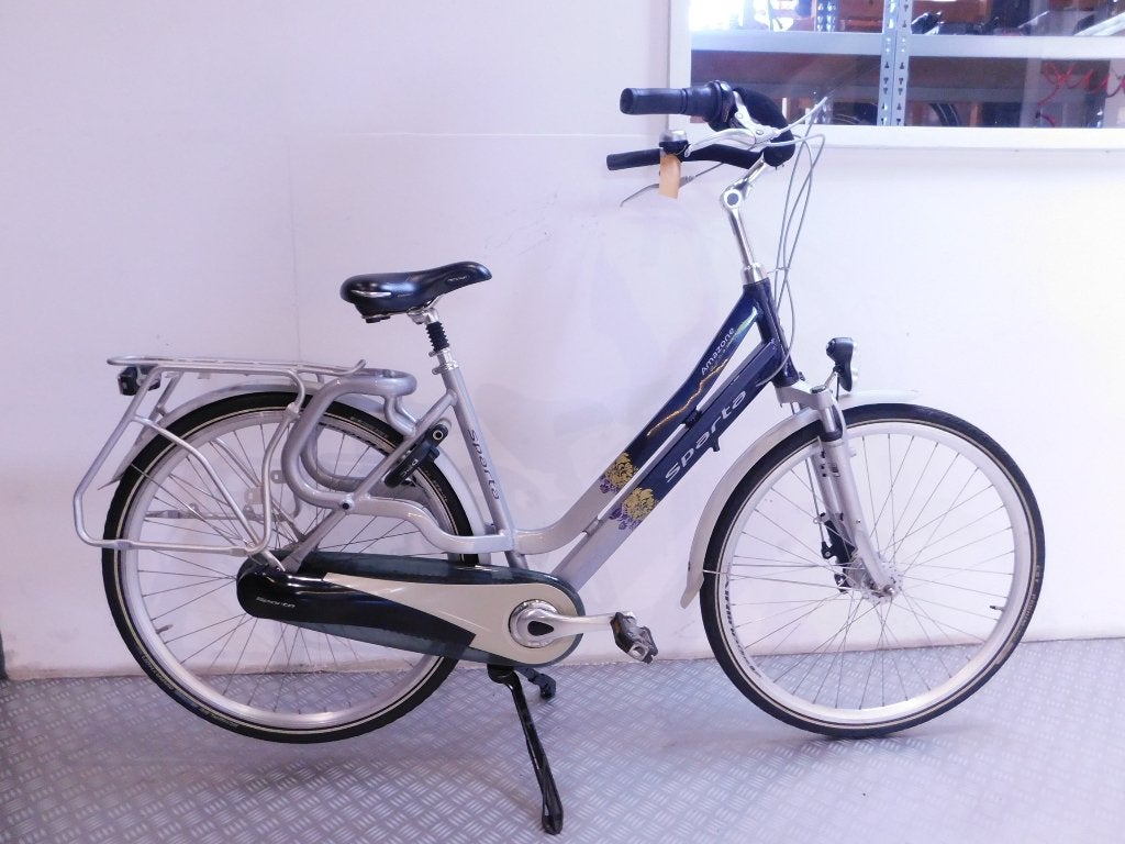 Sparta Amazone Dynamic C7 moederfiets in nieuwstaat, Fietsen en Brommers, Fietsen | Dames | Moederfietsen, 2 zitjes, Sparta, Ophalen of Verzenden