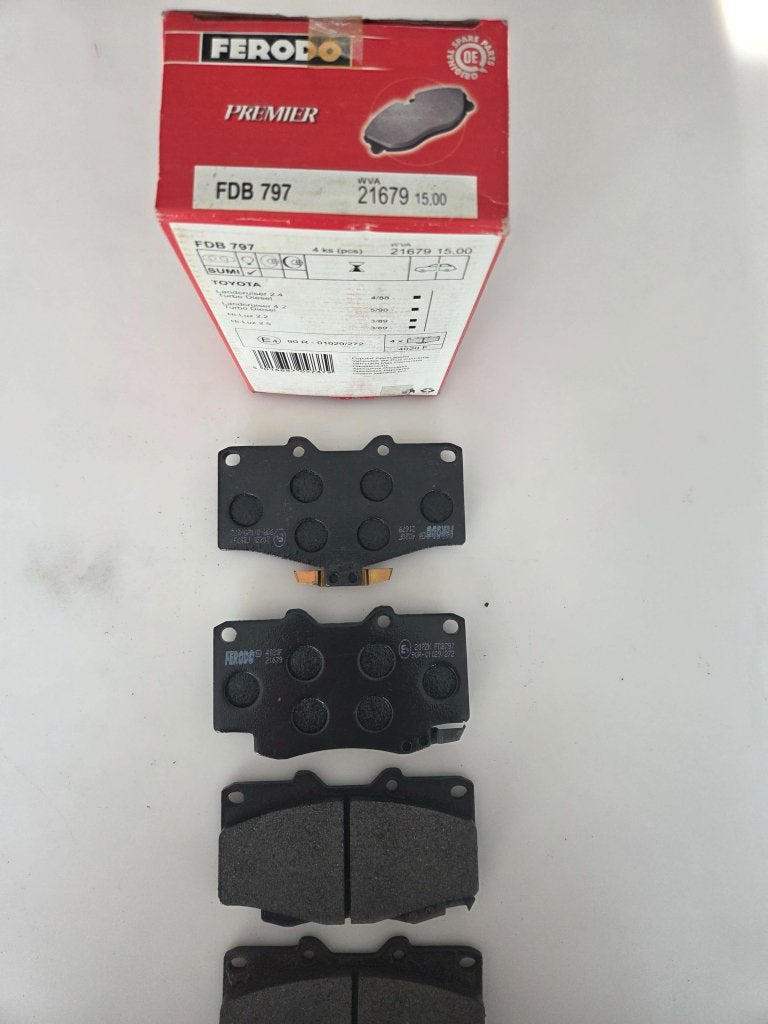 Set Remblokken Toyota 4runner Hi Lux Land Cruiser  Tacoma VW, Niet ingevuld, Volkswagen, Niet ingevuld, Ophalen of Verzenden