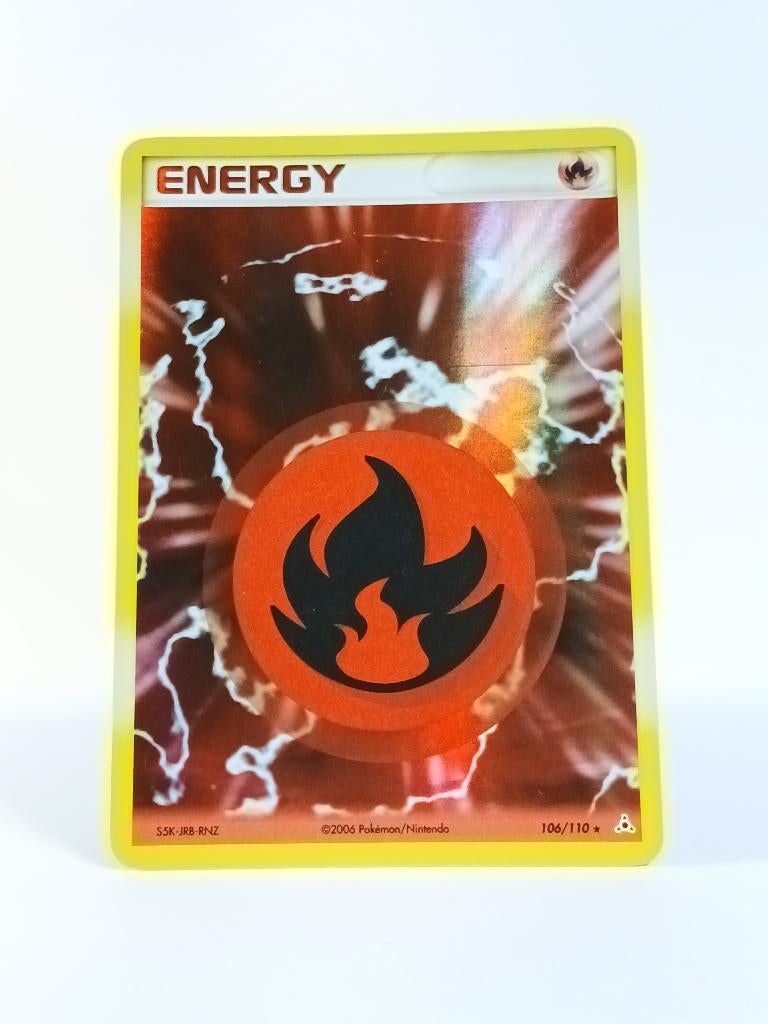 Pokémon - EX Holon Phantoms - Fire Energy - 110/110, Verzenden, Zo goed als nieuw, Losse kaart, Foil