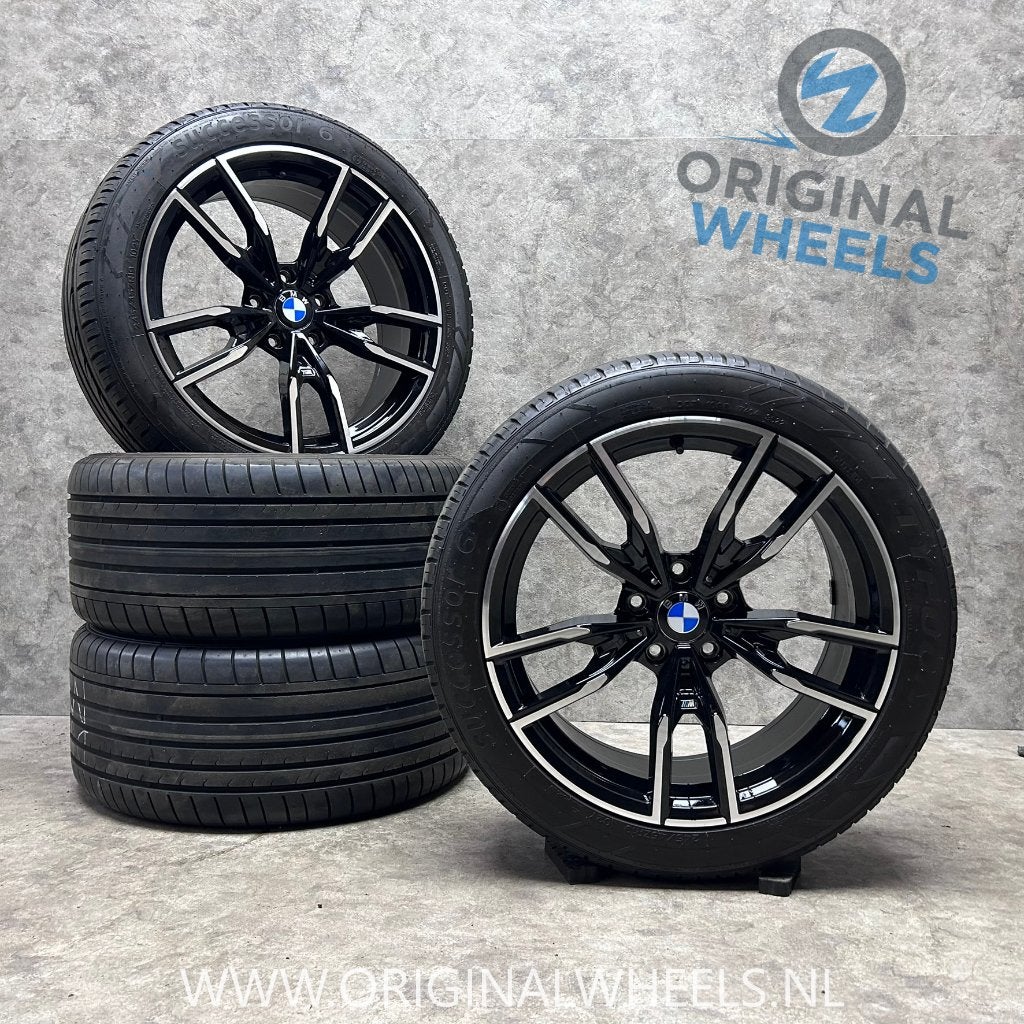 19 inch M velgen + zomerbanden BMW X3 F25 X4 F26, 19 inch, Banden en Velgen, Ophalen of Verzenden, Personenwagen