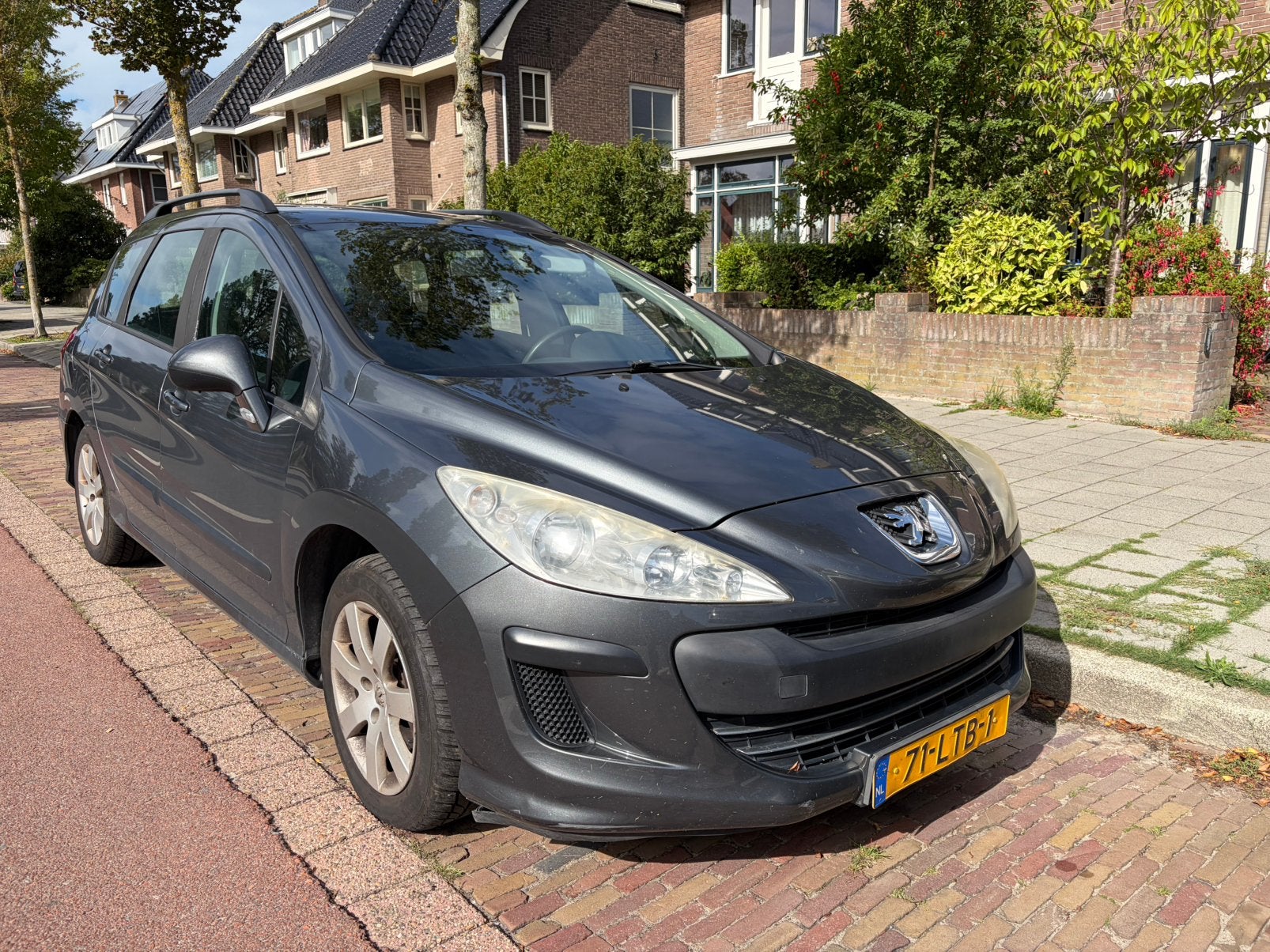 Peugeot 308 1.6 VTI 16V SW 5P 2010 Grijs, Auto's, Voorwielaandrijving, 15 km/l, 1550 kg, 4 cilinders