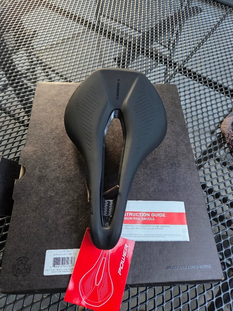 S Works power zadel 143mm, Fietsen en Brommers, Nieuw, Zadel, Carbon, Ophalen