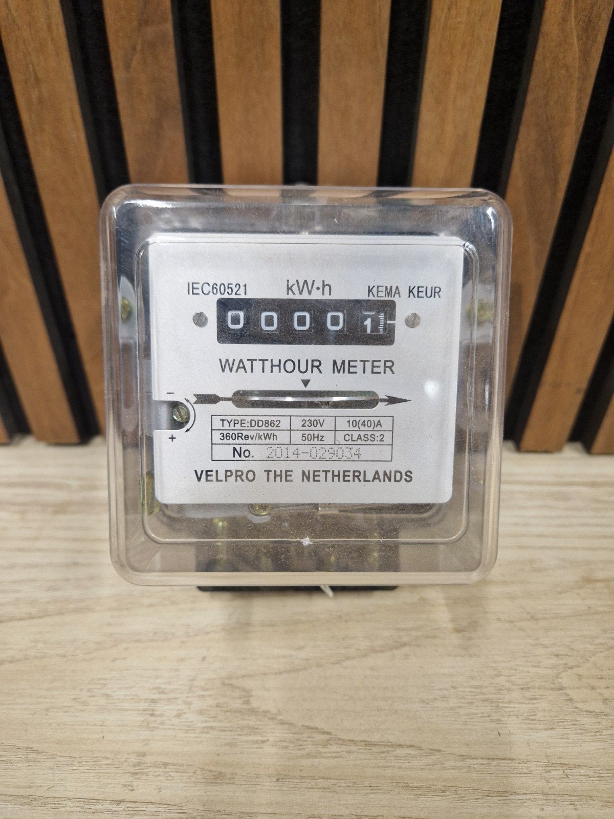 KWH Meter 1 fase 40A tussenmeter energiemeter, Ophalen, Nieuw, Overige typen