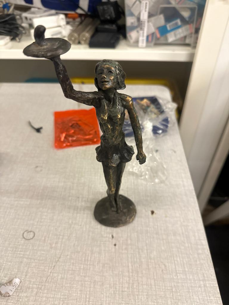 Diverse Bronzen Beelden - Kunstzinnige Collectie, Ophalen, Groep mensen, Minder dan 20 cm, Beeld