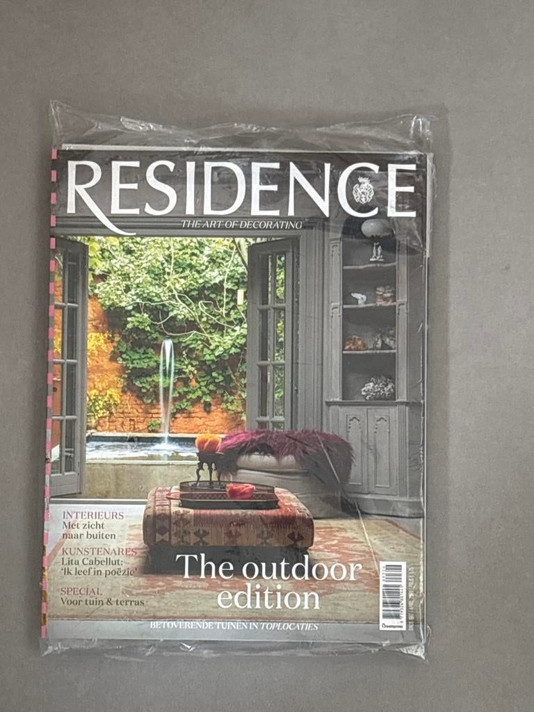 Residence Magazine - The Outdoor Edition, Ophalen of Verzenden, Nieuw, Overige typen