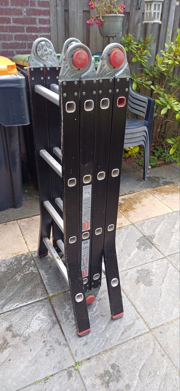 Altrex Varitex Prof Opvouwbare Ladder - 470cm, Ophalen, Gebruikt