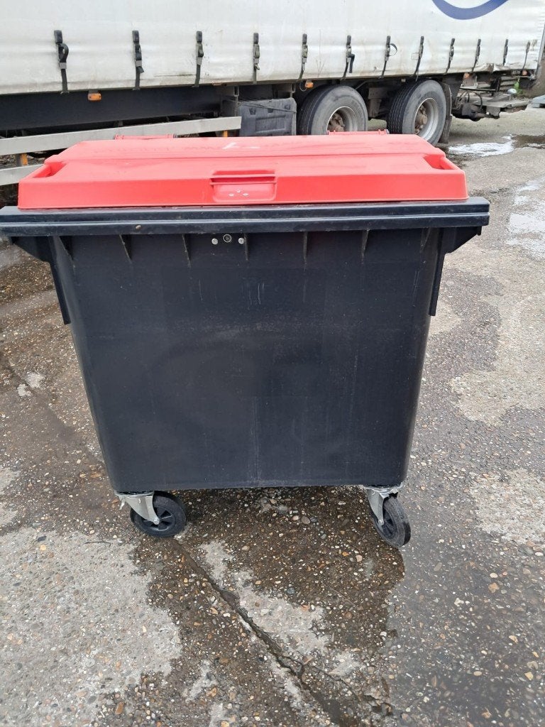 kunstof container 770L - slecht €95,- DIRECT BESCHIKBAAR, Ophalen, Kunststof, Gebruikt, 40 liter of meer