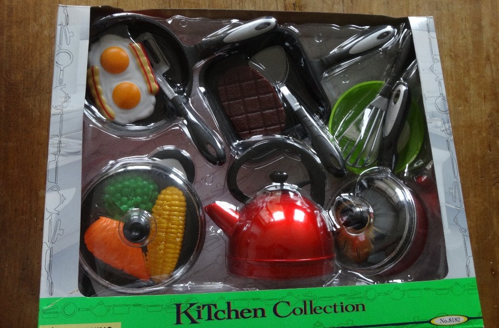 18-delige keukenset NIEUW!, Ophalen of Verzenden, Nieuw, Kunststof, Speelkeuken-accessoire