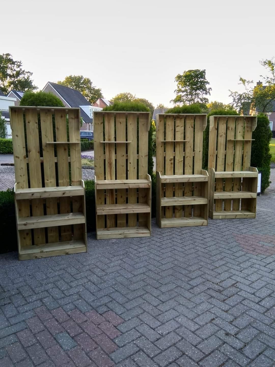 houten tuinkast, Tuin en Terras, Ophalen, Nieuw
