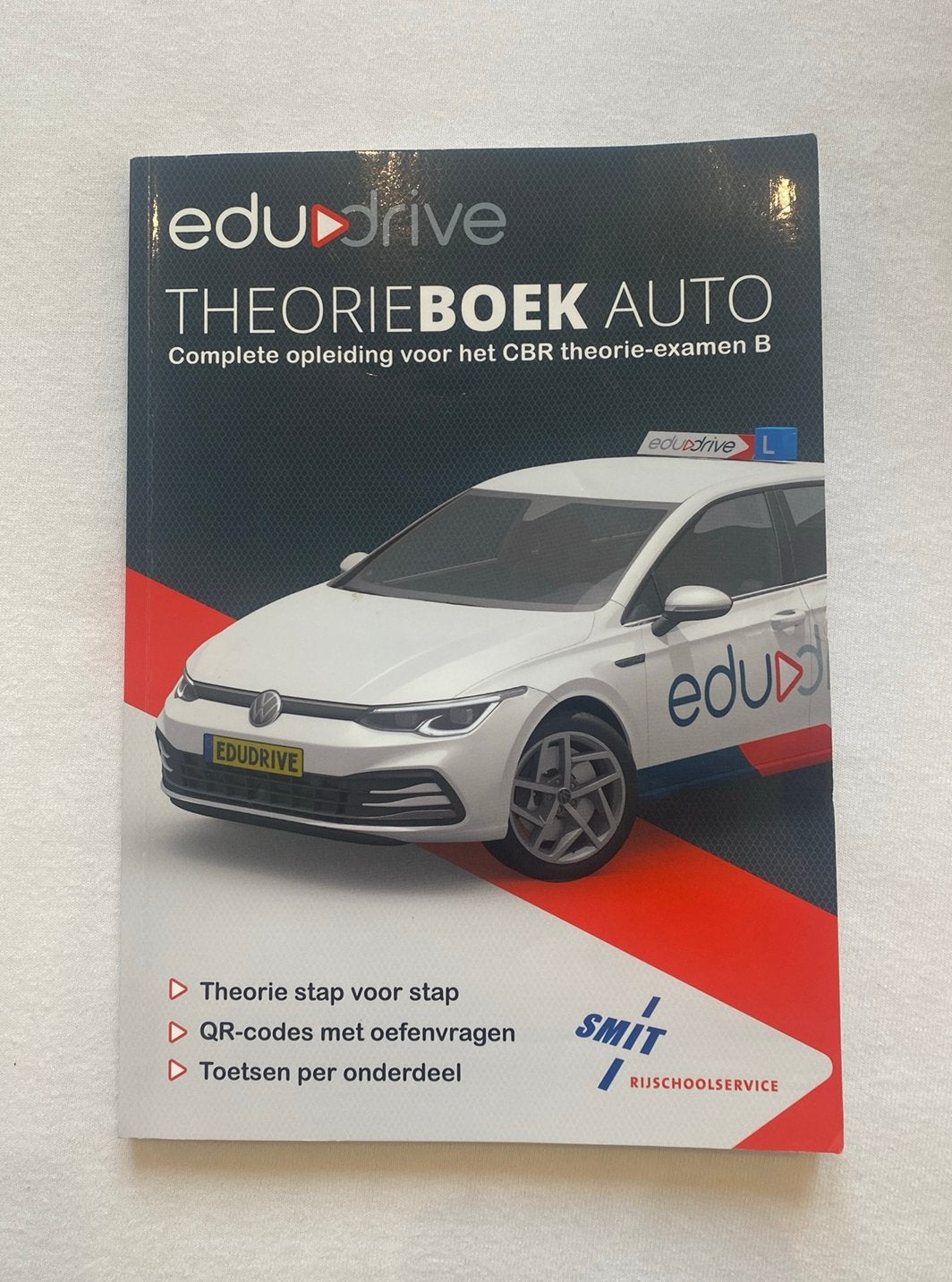 Autotheorie EDUDRIVE Theorieboek B, Juul Klarenbeek, Ophalen of Verzenden, Zo goed als nieuw, Alpha