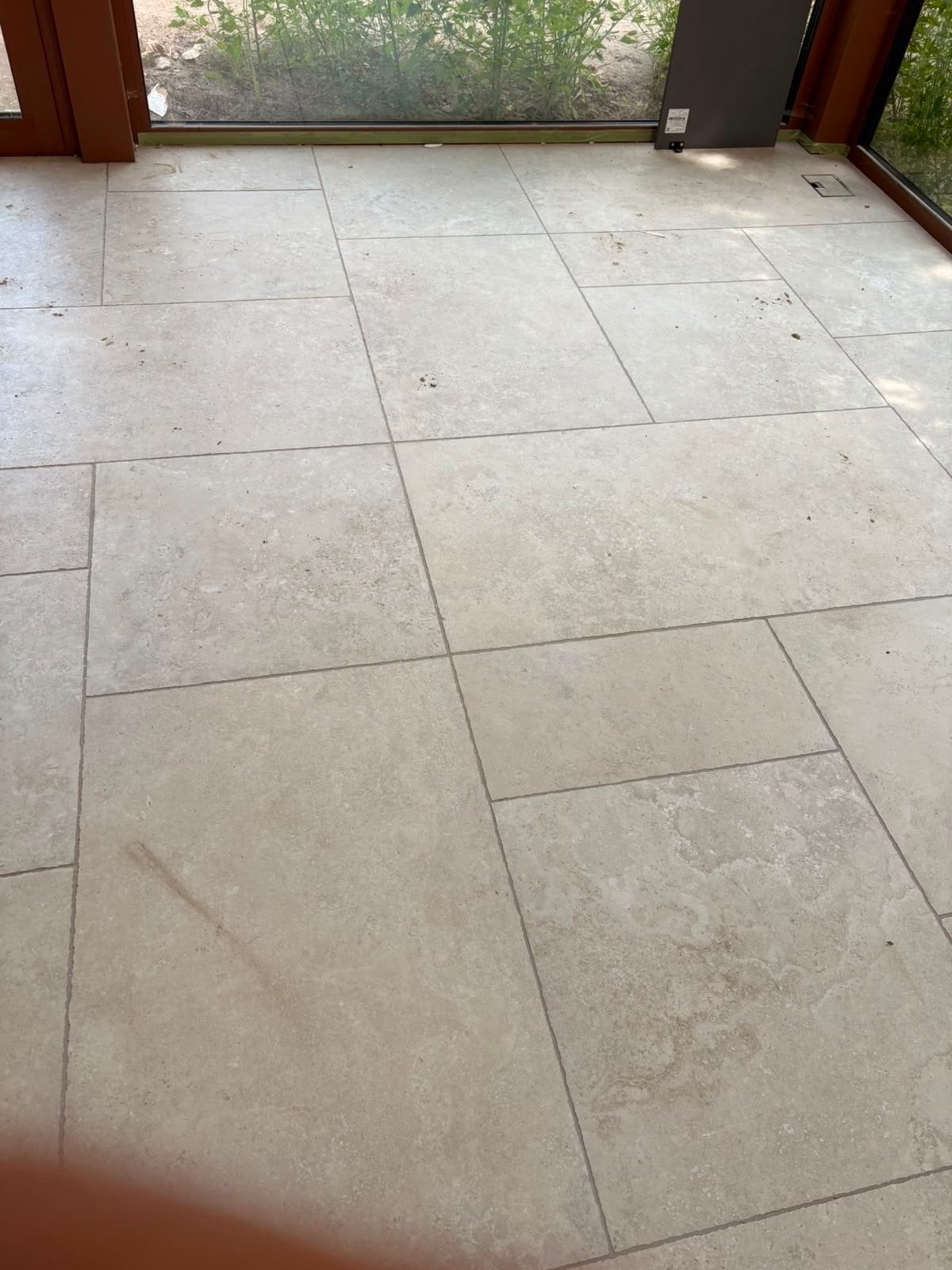 Travertin-Look Nieuwe Kronos Ceramiche tegels 60x60 cm, 7 m2, Ophalen, 60 cm of meer, Keramiek, Nieuw
