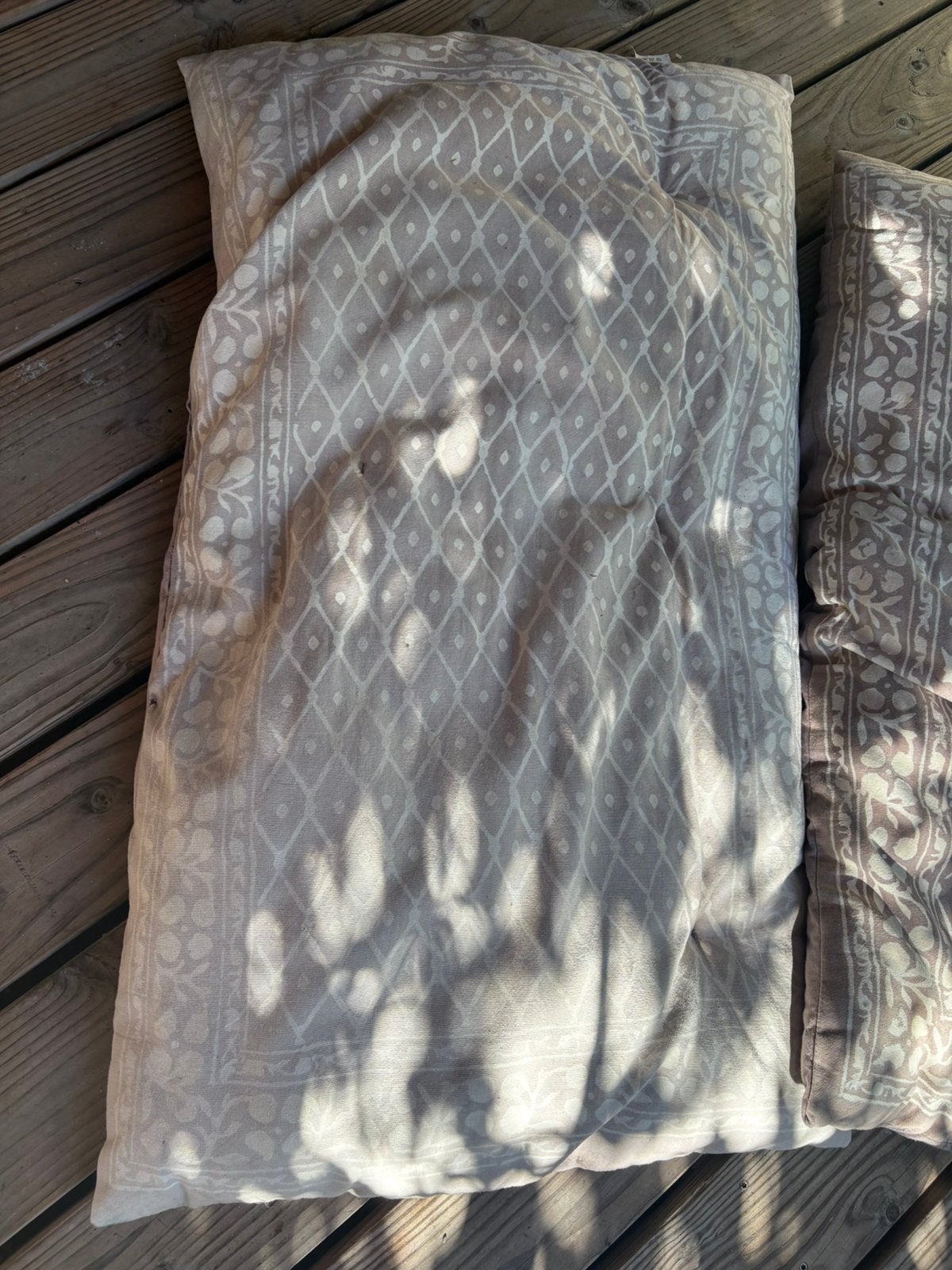 Loods 5 pallet / buiten kussens, Tuin en Terras, Ophalen, Gebruikt