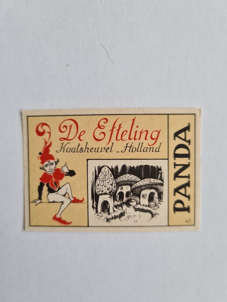 Efteling - Lucifermerk -1, Verzamelen, Efteling, Ophalen of Verzenden, Gebruikt, Overige typen