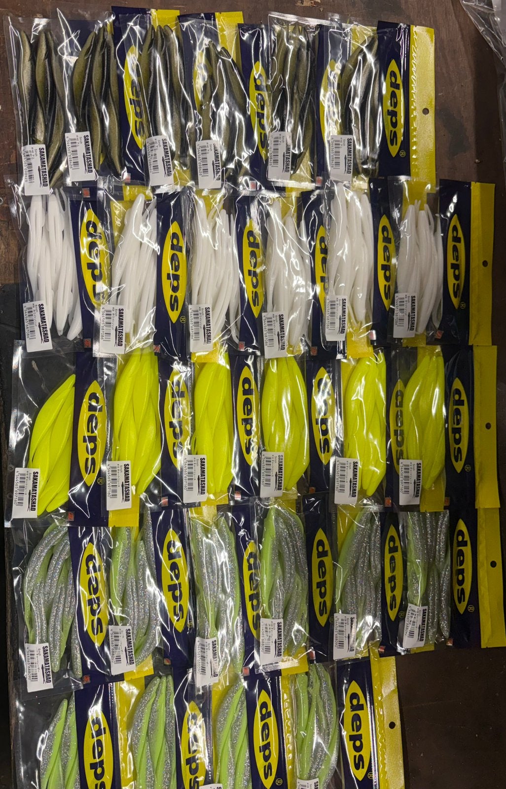 Deps sakamata shad 5-6 inch, Watersport en Boten, Ophalen of Verzenden, Nieuw, Overige typen