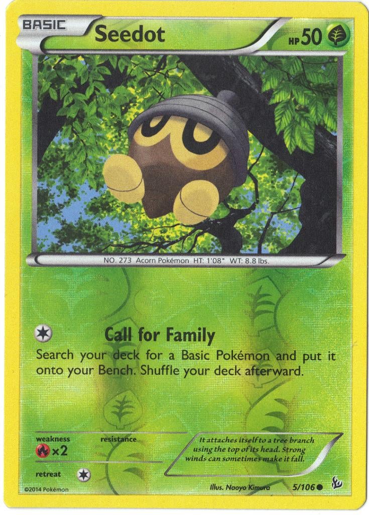 Flashfire,  Seedot [reverse] 5/106, Verzenden, Nieuw, Losse kaart