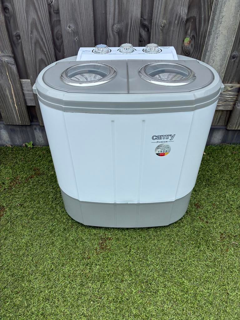 Compacte Mini Wasmachine - Ideaal voor Camping & Klein Wonen, Ophalen, Minder dan 85 cm, Minder dan 4 kg, Bovenlader